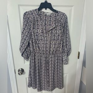 Purple and Black dress